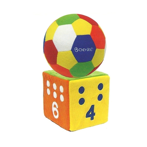스매싱스포츠  공 주사위 SET 15cm X 15cm 부드러운 타올소재 타올공 놀이 유아체육용품 교구 아동 어린이 231220