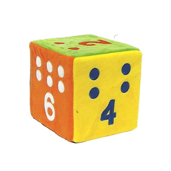스매싱스포츠  주사위 15cm X 15cm 부드러운 타올소재/타올주사위/주사위놀이/유아체육용품/놀이교구 231220