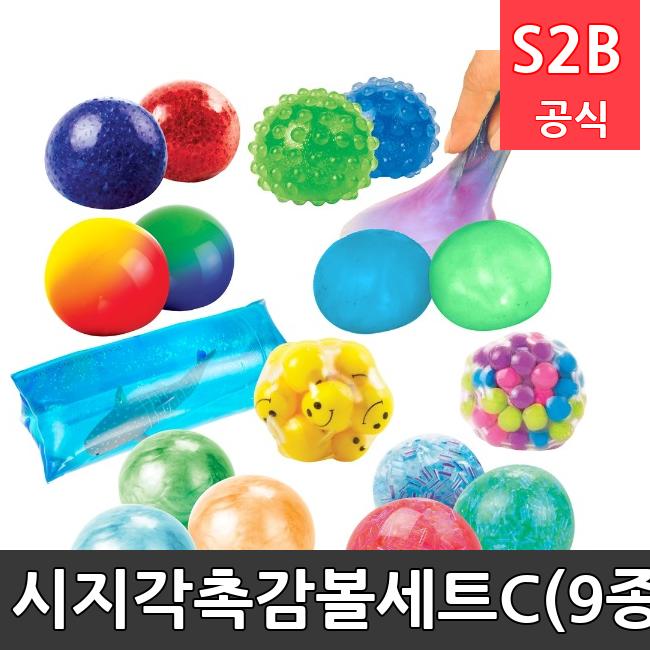 시지각촉감볼세트C(9종) /키드짐/학교체육/뉴스포츠/스포츠용품 학교체육용품 체육교구 청소년체육40201