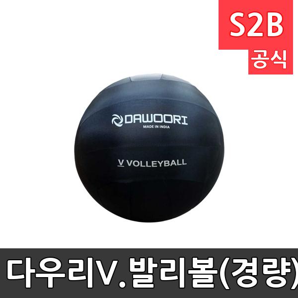 다우리V.발리볼(경량)/빅발리볼/직경 45cm/외피1개,내피3개/나일론,라텍스소재/6인제 게임/발리볼/레저/게임/학교체육